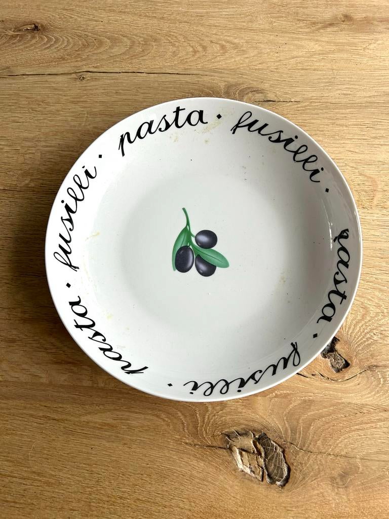 XXL Pasta Bord - Nieuw!, Nieuw, Ophalen of Verzenden, Bord(en), Overige stijlen
