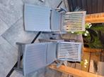 Tuinstoelen-ligstoel, Ophalen, Gebruikt, Kunststof, Stapelbaar