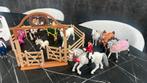 Schleich paarden,  veearts en bus, Ophalen of Verzenden, Zo goed als nieuw