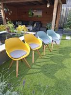 Stoelen voor binnen en buiten, Huis en Inrichting, Stoelen, Gebruikt, Overige kleuren, Vier, Modern