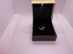 Ring goud met smaragd, Ophalen of Verzenden, Nieuw, Goud, Dame