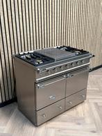Luxe Lacanche 100cm fornuis Inox dubbele oven + Coup de Feu, Hete lucht, 60 cm of meer, Ophalen of Verzenden, Gas