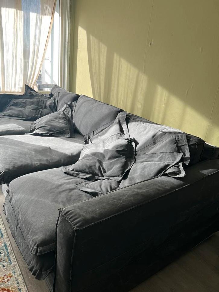 GRATIS Loungebank en/of TV kast, ENKEL OPHALEN!, Huis en Inrichting, Banken | Bankstellen, Gebruikt, Rechte bank, Vierpersoons of meer