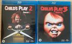 Childs play 2 en 3 blu ray NL versie horror, Cd's en Dvd's, Blu-ray, Ophalen of Verzenden, Zo goed als nieuw, Horror