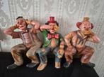 Polyester clowns, Verzamelen, Beelden en Beeldjes, Ophalen of Verzenden, Zo goed als nieuw, Mens