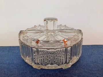 Trommel met Deksel Persglas Art Deco beschikbaar voor biedingen