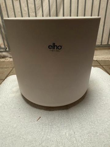 Elho ronde bloempot nieuw witte kleur 18cm beschikbaar voor biedingen
