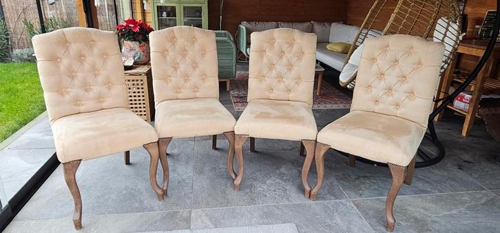 4 Goossens stoelen in nette staat, Antiek en Kunst, Antiek | Meubels | Stoelen en Banken, Ophalen