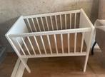 Cabino Wieg Floris Wit incl Bebies First Matras, Ophalen, Zo goed als nieuw, Wieg