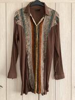 Prachtige bruine blouse prestige maat 36, Kleding | Dames, Ophalen of Verzenden, Zo goed als nieuw, Maat 36 (S)