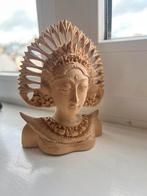 Twee borstbeelden uit indonesie, Antiek en Kunst, Ophalen of Verzenden