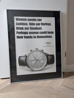 IWC poster, Ophalen, Gebruikt, A1 t/m A3, Rechthoekig Staand