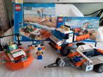 Lego City 7726 kustwacht truck met speedboot, Kinderen en Baby's, Speelgoed | Duplo en Lego, Ophalen of Verzenden, Lego, Zo goed als nieuw