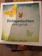 Dichtgedachten over geluk - Martin Gijzemijter, Ophalen of Verzenden, Zo goed als nieuw, Overige typen