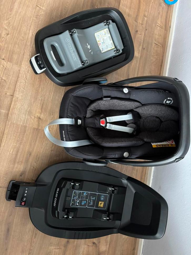 Maxi-Cosi Pebble Pro & Familyfix3 Base, Kinderen en Baby's, Autostoeltjes, Zo goed als nieuw, Maxi-Cosi, 0 t/m 13 kg, Isofix, Ophalen