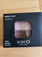 KIKO Bright Duo Oogschaduw - Nieuw!, Ogen, Bruin, Nieuw, Ophalen of Verzenden