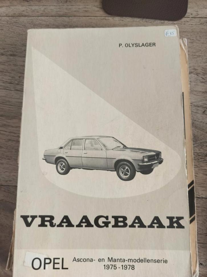Vraagbaak Opel Ascona & Manta, Boeken, Auto's | Boeken, Gelezen, Opel, Ophalen of Verzenden