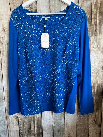 Sandwich super mooi nieuw blauw shirt (Maat 40) beschikbaar voor biedingen