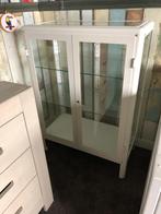Ikea Fabrikor vitrinekast gebroken wit, Huis en Inrichting, Ophalen, Met deur(en), 100 tot 150 cm, 50 tot 100 cm