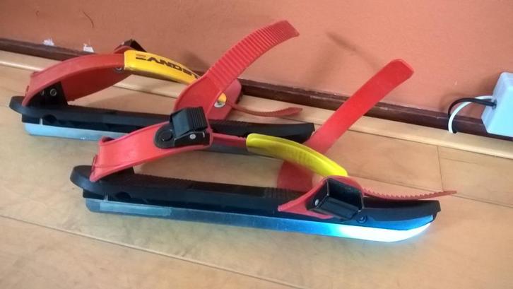 zandstra easy gliders onderbind schaatsen noren 'medium', Sport en Fitness, Schaatsen, Gebruikt, Overige typen, Zandstra, Ophalen