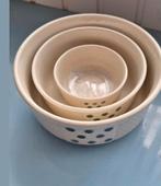 Antieke Franse Nest Schalen Set, Ophalen