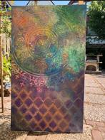 Kunstwerk Canvas Mandala effect, Ophalen of Verzenden