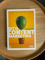 Michel Libens - Dit is content marketing, Boeken, Ophalen, Zo goed als nieuw, Michel Libens; Koen Denolf; Wouter Temmerman; Bart Lombaerts
