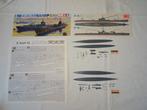 I16 en I58 onderzeeër - Japan - Tamiya - 1:700, Hobby en Vrije tijd, Modelbouw | Boten en Schepen, Ophalen of Verzenden, Nieuw