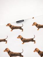 SNURK Dekbedovertrek 100x135 peuterbed - Nieuw met hondjes!, Huis en Inrichting, Slaapkamer | Beddengoed, Overige maten, Wit, Dekbedovertrek