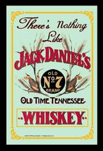 Jack Daniels whiskey graan reclame spiegel wanddeco