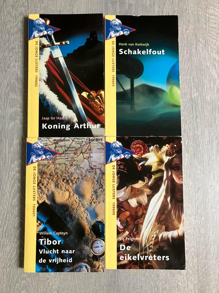 De Jonge Lijsters 1996 - 4 boeken, Boeken, Kinderboeken | Jeugd | onder 10 jaar, Gelezen, Fictie algemeen, Ophalen of Verzenden