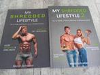 Merijn schoeber - my shredded lifestyle 1&2, Boeken, Sportboeken, Ophalen of Verzenden, Gelezen