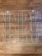 3 Kaartenrekken / Tijdschriftenrekken - Wit Metaal, Ophalen of Verzenden, Gebruikt