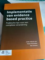 Implementatie van evidence based practice, Boeken, Zo goed als nieuw, Bohn Stafleu van Loghum, Beta, HBO