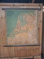 Wolters eerste schoolkaart van Nederland 1924, Ophalen, Aardrijkskunde