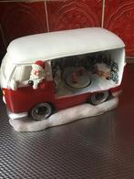 Kerst vw bus met verlichting e.a. met draai tafereel, Ophalen of Verzenden, Zo goed als nieuw