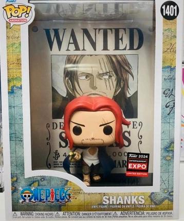 Funko pop Shanks 1401 One Piece Wanted Poster Expo 2024
