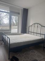 IKEA bed and mattress, Ophalen, Gebruikt, Vintage, Tweepersoons