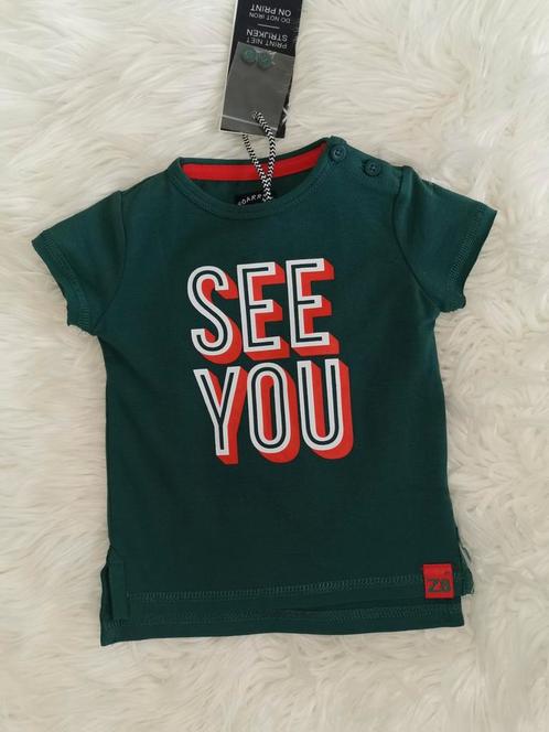 Z8 Shirt Tshirt See You Zomer Maat 68 Jongen, Kinderen en Baby's, Babykleding | Maat 68, Nieuw, Jongetje, Ophalen of Verzenden