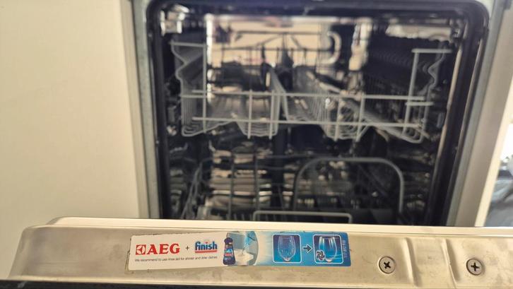 AEG Vaatwasser  Inbouw inbouwvaatwasser afwasmachine afwas, Witgoed en Apparatuur, Vaatwasmachines, Gebruikt, Inbouw, 85 tot 90 cm
