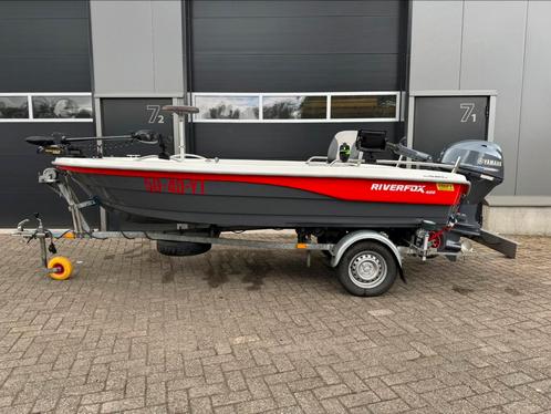 Riverfox 420 30pk yamaha, Watersport en Boten, Vis- en Consoleboten, Gebruikt, 10 tot 30 pk, 3 tot 6 meter, Benzine, Buitenboordmotor