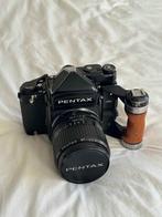 Pentax 67 + TTL Prism Finder + SMC 55mm F/4 lens + Wood Grip, Ophalen, Zo goed als nieuw, Spiegelreflex, Pentax