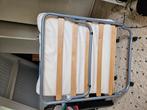 Zgan opklapbed, logeerbed 80x200cm,incl matras en topper, Ophalen of Verzenden, Zo goed als nieuw, Campingstoel