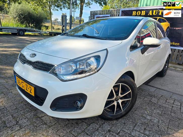 Kia Rio 1.2 CVVT Plus Pack/airco/nap/apk 19-09-2026/led verl, Auto's, Kia, Bedrijf, Te koop, Rio, ABS, Airbags, Airconditioning