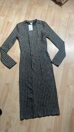 Nieuw glitter jurkje maat S H&M, Kleding | Dames, Jurken, Ophalen of Verzenden, Nieuw, Zwart, Onder de knie