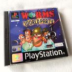 Worms World Party Sony Playstation 1 Spel, Spelcomputers en Games, Games | Sony PlayStation 1, Vanaf 3 jaar, Gebruikt, Ophalen of Verzenden