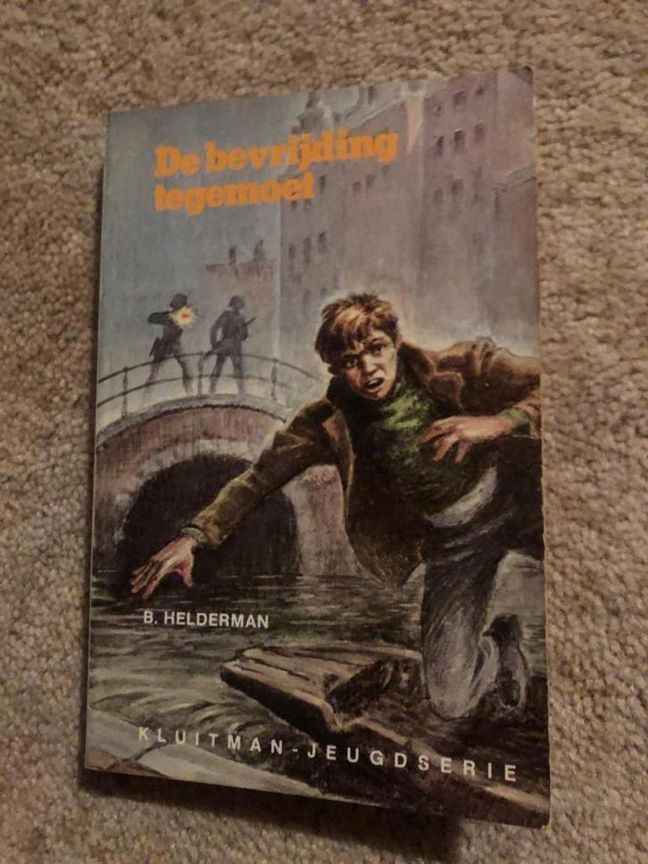 De bevrijding tegemoet B Helderman, Boeken, Kinderboeken | Jeugd | 10 tot 12 jaar, Gelezen, Fictie, Ophalen