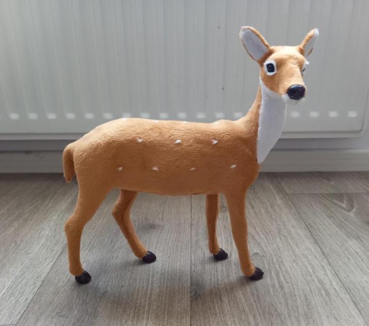 * Mooi groot hert  / ree met zachte vacht *, Kinderen en Baby's, Speelgoed | Overig, Zo goed als nieuw, Jongen of Meisje, Verzenden