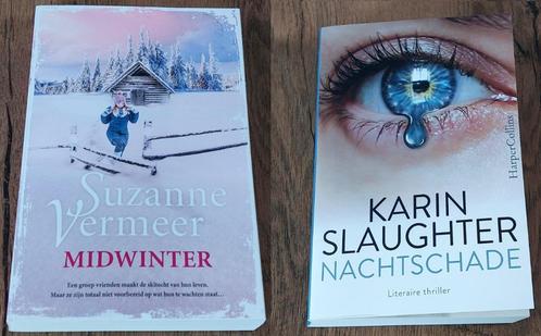 Boek Thriller 2x div auteurs (Vermeer - Slaughter), Boeken, Thrillers, Zo goed als nieuw, Nederland, Ophalen of Verzenden