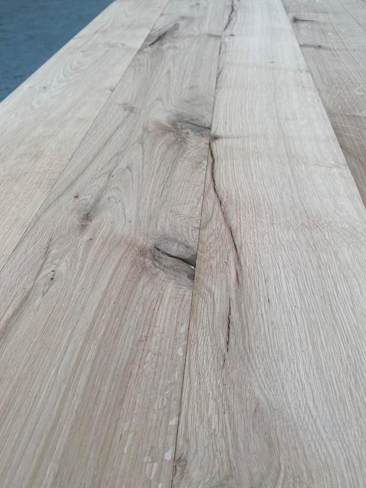 48.5m2 Oud eiken scheurhout dakbeschot multiplex planken, Doe-het-zelf en Verbouw, Hout en Planken, Plank, Eiken, Ophalen of Verzenden
